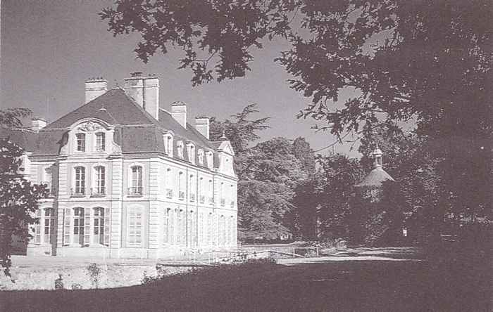 Le château de Fonpertuis - Tiré de l'ouvrage Deux Siècles de Vènerie à travers la France - H. Tremblot de la Croix et B. Tollu (1988)